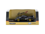 Tarmac Works 1/64 Pagani Huayra R Matt Black Carbon Fiber - GLOBAL64