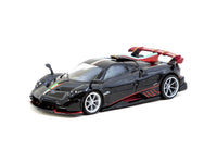 Tarmac Works 1/64 Pagani Imola Nero Oro - GLOBAL64 Red & Black