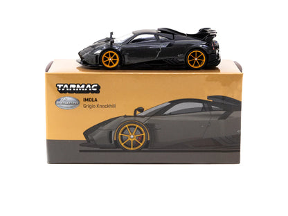 Tarmac Works 1/64  Pagani Imola Grigio Knockhill - GLOBAL64 Black