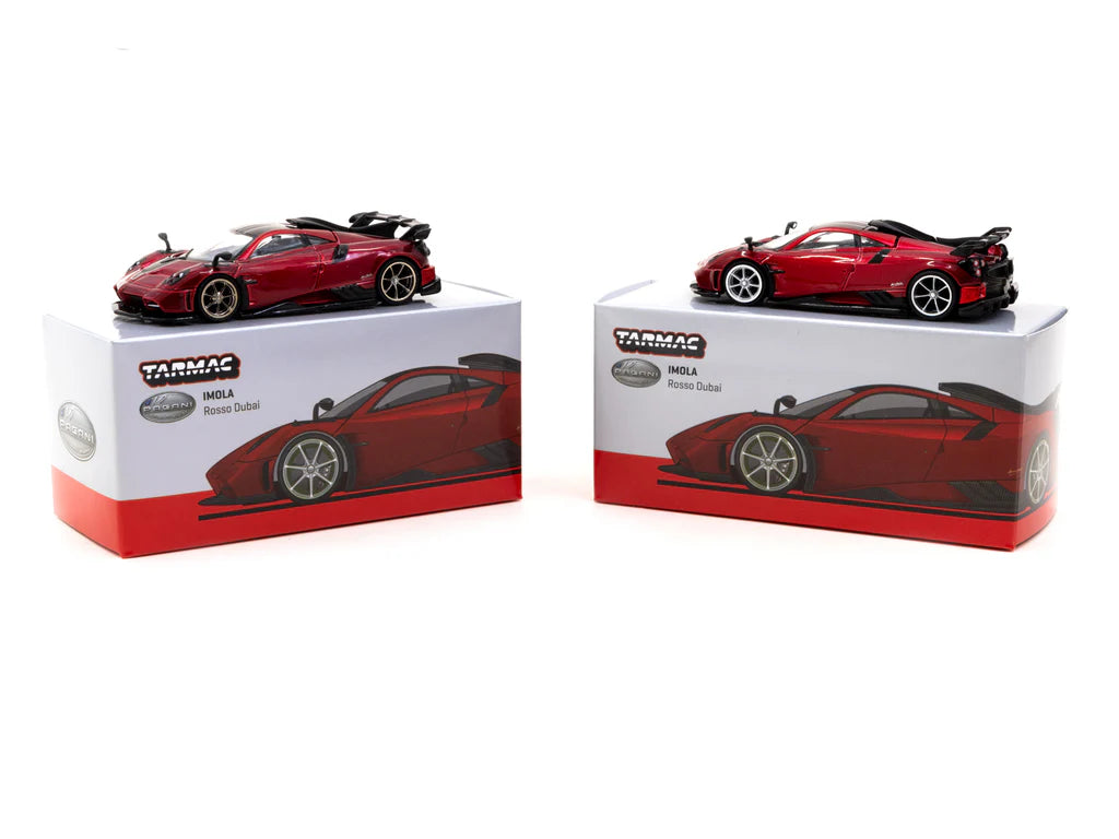 Tarmac Works 1/64 Pagani Imola Rosso Dubai - GLOBAL64 Red - T64G-TL046-RE