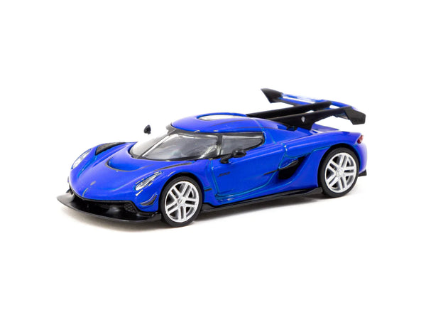 Tarmac Works 1/64 Mijo Exclusives Koenigsegg Jesko Attack Blue - GLOBAL64