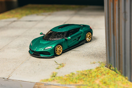 Tarmac Works 1/64 Koenigsegg Gemera Green - GLOBAL64 - T64G-TL053-GR - Damaged Box