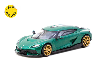 Tarmac Works 1/64 Koenigsegg Gemera Green - GLOBAL64 - T64G-TL053-GR