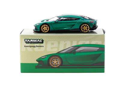 Tarmac Works 1/64 Koenigsegg Gemera Green - GLOBAL64 - T64G-TL053-GR