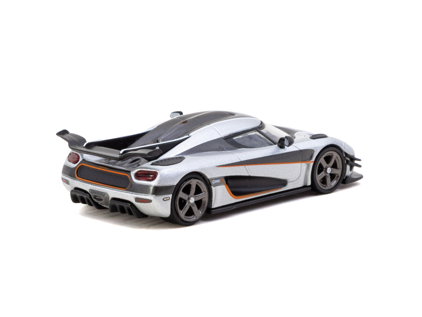 Tarmac Works 1/64 Koenigsegg One:1 Silver GLOBAL64 - T64G-TL054-SL