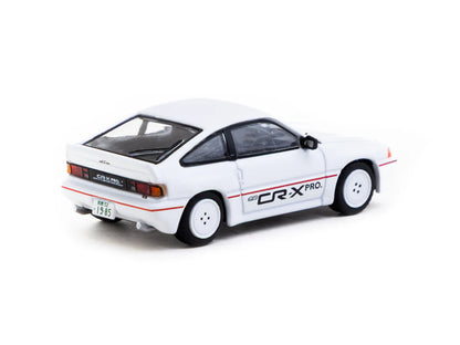 Tarmac Works 1/64 Honda Ballade Sports MUGEN CR-X PRO White - GLOBAL64 - T64G-TL058-WH