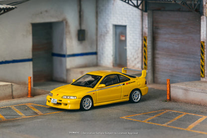 Tarmac Works 1/64 Honda Integra TYPE R DC2 MUGEN Sunlight Yellow - GLOBAL64 - T64G-TL059-YL