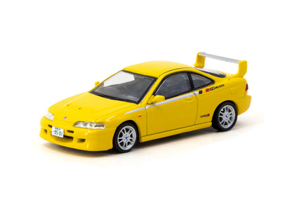 Tarmac Works 1/64 Honda Integra TYPE R DC2 MUGEN Sunlight Yellow - GLOBAL64 - T64G-TL059-YL