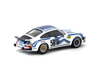 Minichamps x Tarmac Works 1/64 Porsche 934 Le Mans 24h 1977 #58 Class Winner - COLLAB64 Blue & White