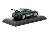 Minichamps X Tarmac Works 1/64 Porsche 911 (992) GT3 RS GT Porsche Racing Green Metallic - COLLAB64