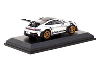 Minichamps X Tarmac Works 1/64 Porsche 911 (992) GT3 RS GT Silver Metallic - COLLAB64