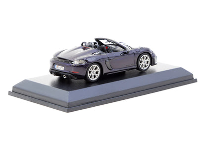 Minichamps X Tarmac Works 1/64 Porsche 718 Spyder RS Viola Metallic - COLLAB64 - T64MC-008-VM