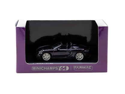 Minichamps X Tarmac Works 1/64 Porsche 718 Spyder RS Viola Metallic - COLLAB64 - T64MC-008-VM