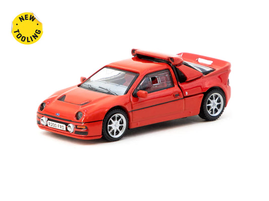 Tarmac Works 1/64 Ford RS200 Red - HOBBY64