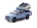 Tarmac Works 1/64 Toyota Hilux Grey - ROAD64