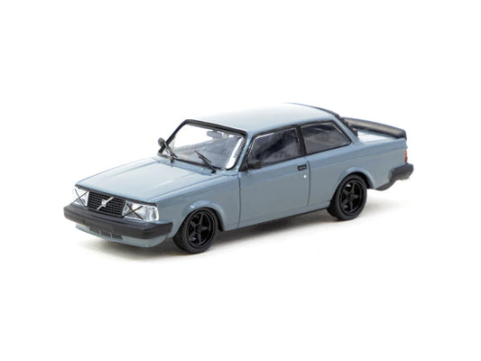 Tarmac Works 1/64 Volvo 242 Custom Grey - ROAD64