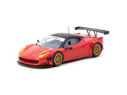 Tarmac Works x IXO Models 1/64 Ferrari 458 Italia GT3 Red - ROAD64 - T64R-073-RE