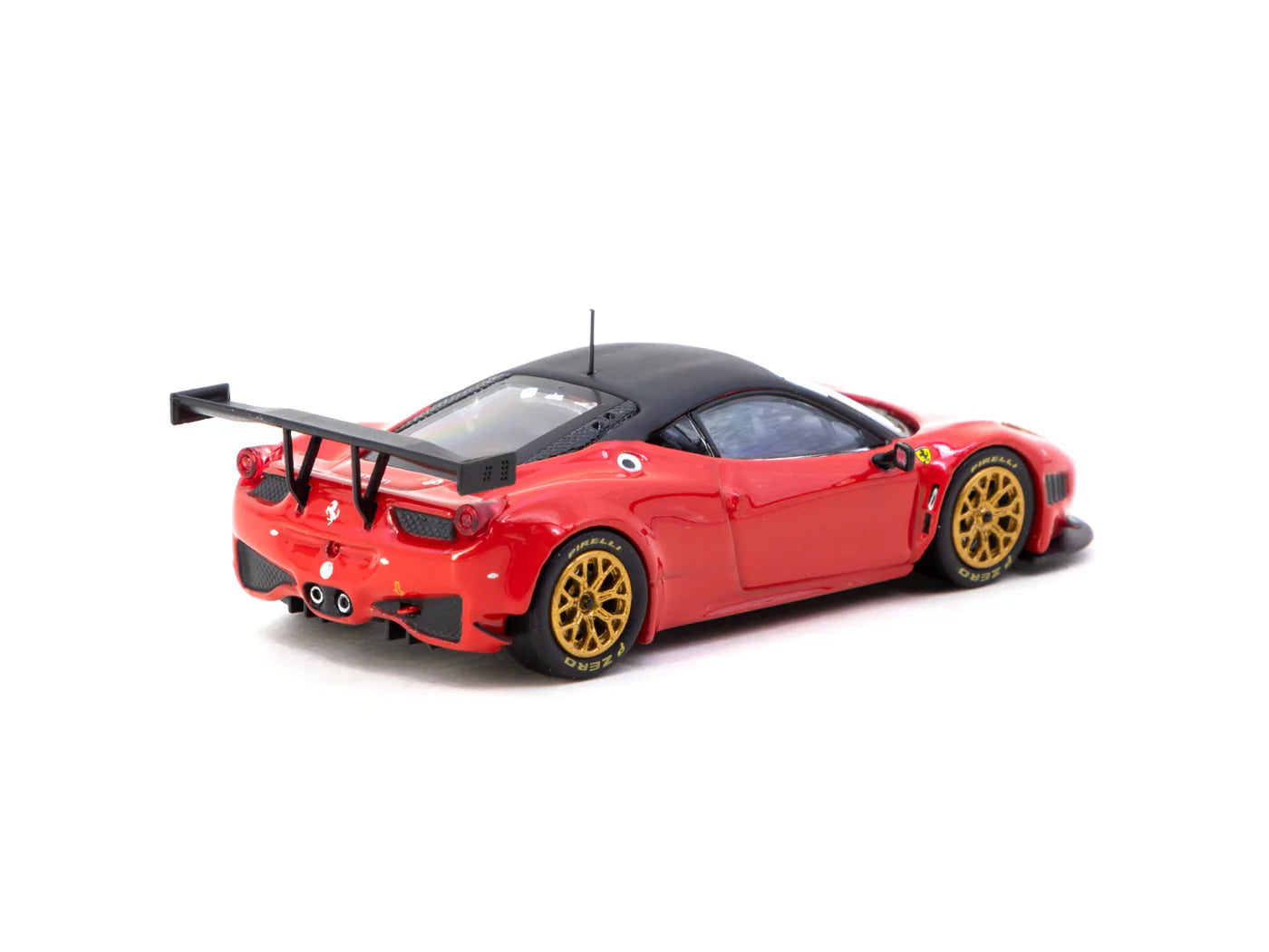 Tarmac Works x IXO Models 1/64 Ferrari 458 Italia GT3 Red - ROAD64 - T64R-073-RE