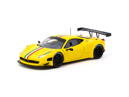 Tarmac Works 1/64 Ferrari 458 Italia GT3 Yellow - ROAD64 - T64R-073-YL