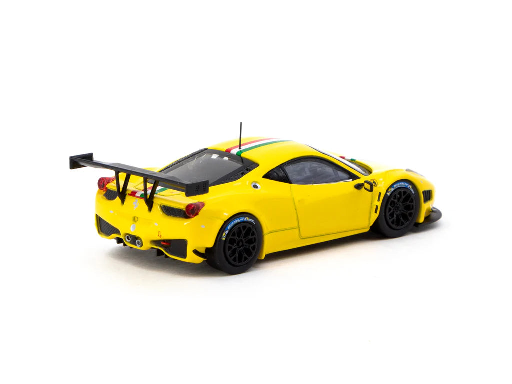 Tarmac Works 1/64 Ferrari 458 Italia GT3 Yellow - ROAD64 - T64R-073-YL
