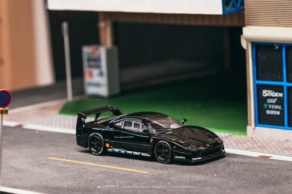 Tarmac Works 1/64 Ferrari F40 Black - T64R-076-BK