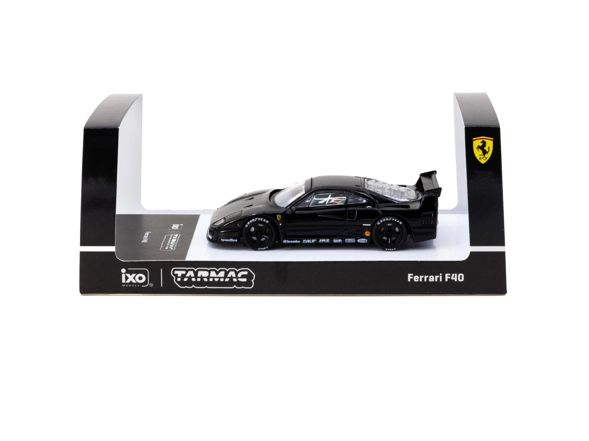 Tarmac Works 1/64 Ferrari F40 Black - T64R-076-BK