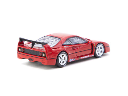 Tarmac Works x iXO Models 1/64 Ferrari F40 Red - ROAD64 - T64R-076-RE2