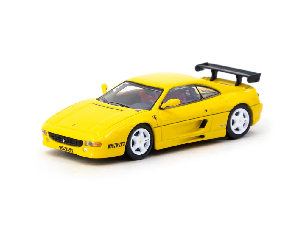 Tarmac Works X iXO Models 1/64 Ferrari F355 Challenge Yellow - ROAD64 - T64R-083-YL