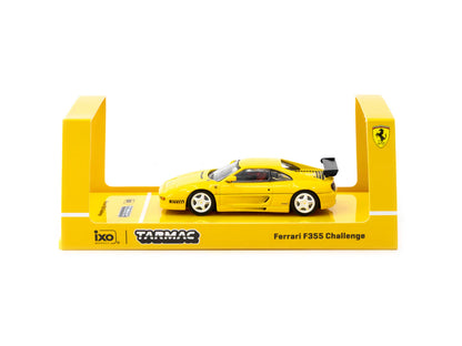 Tarmac Works X iXO Models 1/64 Ferrari F355 Challenge Yellow - ROAD64 - T64R-083-YL