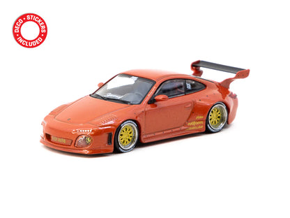 Tarmac Works 1/64 Old & New Porsche 997 Red Metallic - ROAD64