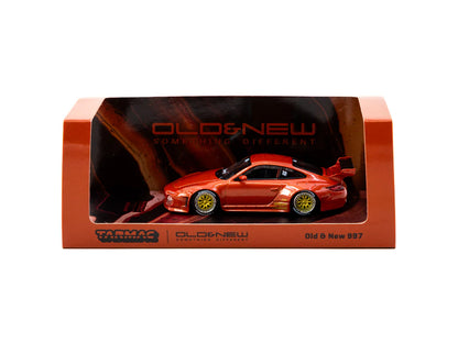 Tarmac Works 1/64 Old & New Porsche 997 Red Metallic - ROAD64