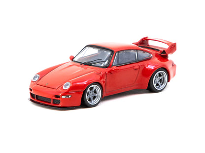 Tarmac Works 1/64 Porsche 993 Remastered By Gunther Werks Red - ROAD64
