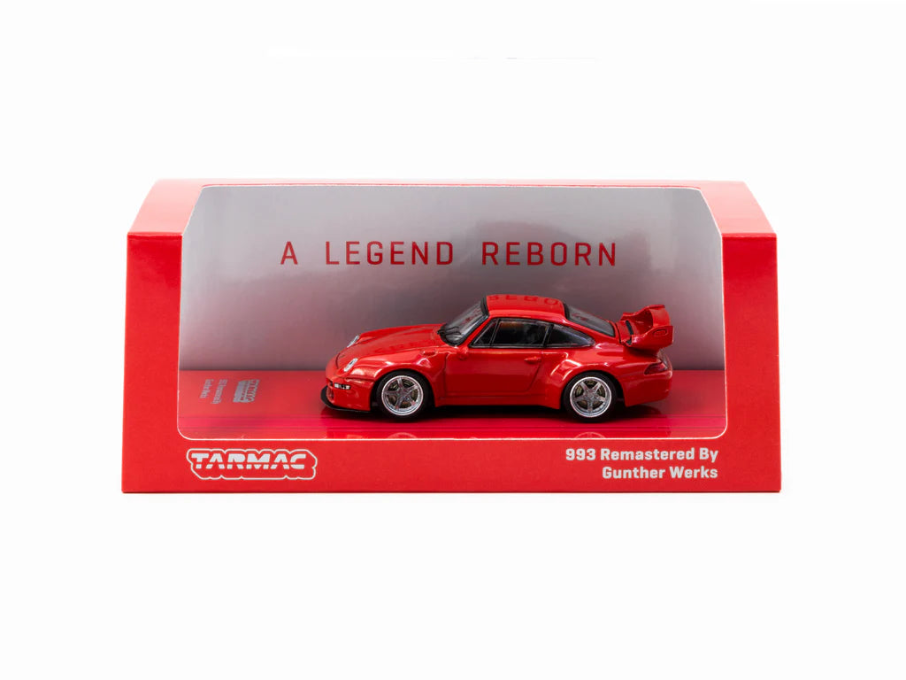 Tarmac Works 1/64 Porsche 993 Remastered By Gunther Werks Red - ROAD64