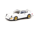 Schuco X Tarmac Works 1/64 Porsche 911 RSR 3.8 White - COLLAB64