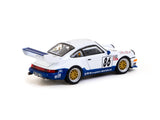 Schuco X Tarmac Works 1/64 Porsche 911 Turbo S LM GT Suzuka 1000km 1994 #86 - COLLAB64 White