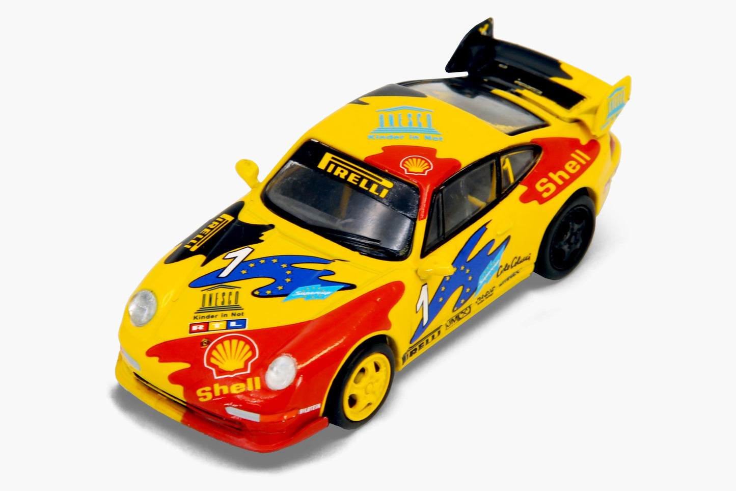 Tiny X Sparkmodel 1/64 Shell Porsche 993 Set (With Rear Spoiler)
