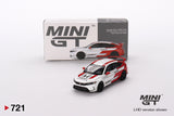 Mini GT 1/64 Honda Civic Type R #2 2023 Pace Car White & Red