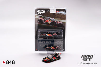 Mini GT 1/64 Autobacs Super GT Honda NSX-GT "TYPE S" GT500 #16 "Red Bull MOTUL MUGEN NSX-GT " TEAM Red Bull MUGEN 2022 SUPER GT SERIES Black
