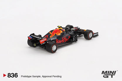 Mini GT 1/64 Red Bull RB16B #11 2021 Azerbaijan Grand Prix Winner Sergio Pérez Black
