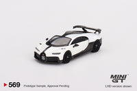 Mini GT 1/64 Bugatti Chiron Pur Sport White