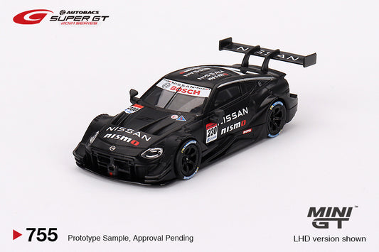 Mini GT 1/64 Autobacs Super GT Nissan Z GT500 #230 2021 NISMO Presentation Black