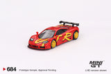 Mini GT 1/64 McLaren F1 GTR 1996 Presentation Red