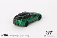 Mini GT 1/64 BMW M3 Competition Touring Isle of Man Green Metallic