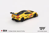 Mini GT 1/64 Chevrolet Corvette Z06 GT3.R #3 2024 IMSA Daytona 24 Hrs Corvette Racing by Pratt Miller Motorsports Yellow
