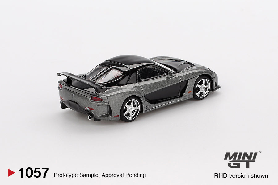 Mini GT 1/64 Mazda RX-7 VeilSide Fortune7 Grey - MGT01057