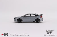 Mini GT 1/64 Honda Civic Type R Sonic Gray Pearl 2023 Grey