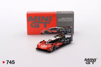 Mini GT 1/64 Cadillac V-Series.R #31 Whelen Engineering Cadillac Racing 2023 IMSA Sebring 12 Hrs Winner Red & Black