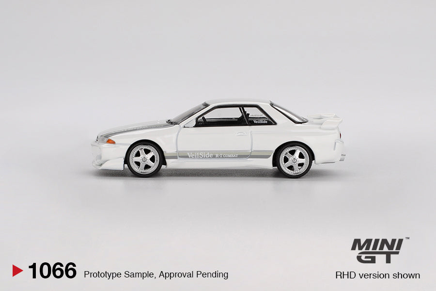 Mini GT 1/64 Nissan Skyline GT-R (R32) VeilSide Combat C-I White - MGT01066