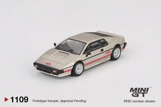 Mini GT 1/64 Lotus Esprit Turbo Metallic Silver - MGT01109