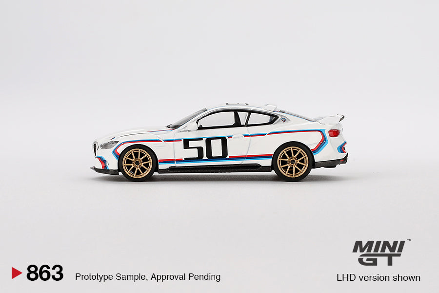 Mini GT 1/64 BMW 3.0 CSL White